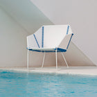 Textile Outdoor Lounge Chair