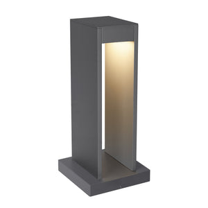 Sessa Outdoor Path Light, Modern Base Light Made Of Metal/Plastic In