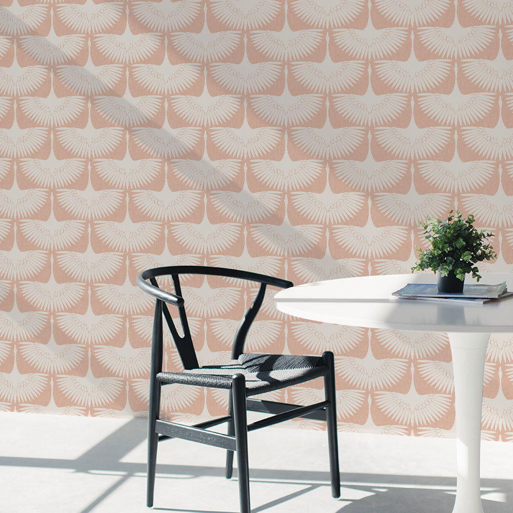 Feather Flock Peel and Stick Wallpaper
