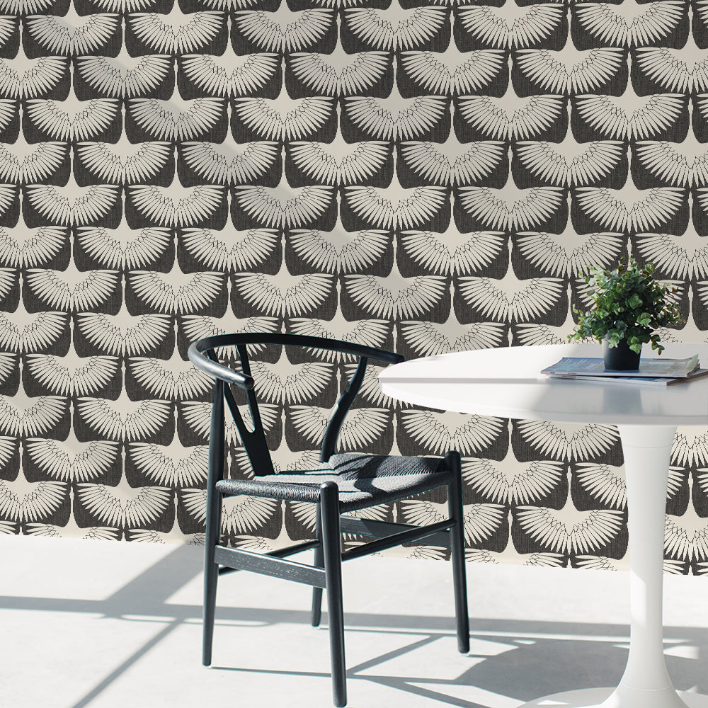 Feather Flock Peel and Stick Wallpaper