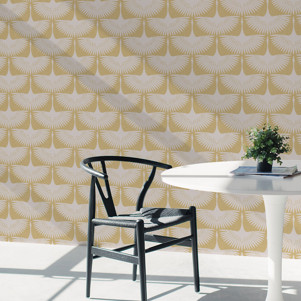 Feather Flock Peel and Stick Wallpaper