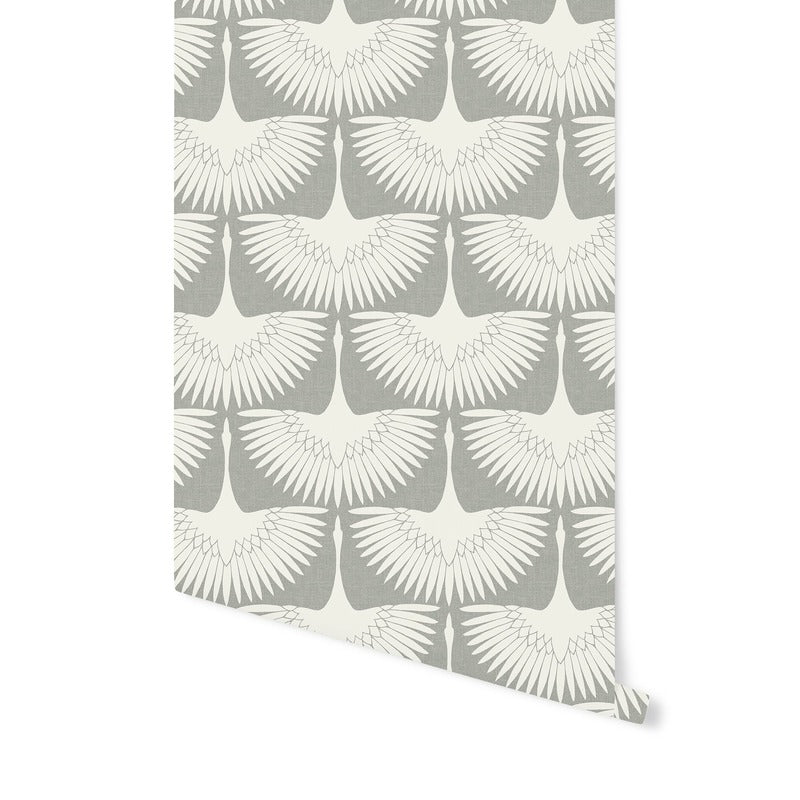 Feather Flock Peel and Stick Wallpaper