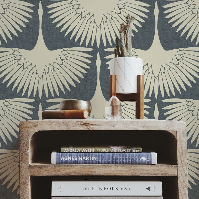 Feather Flock Peel and Stick Wallpaper