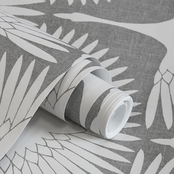 Tempaper & Co Feather Flock Removable Wallpaper 2Modern