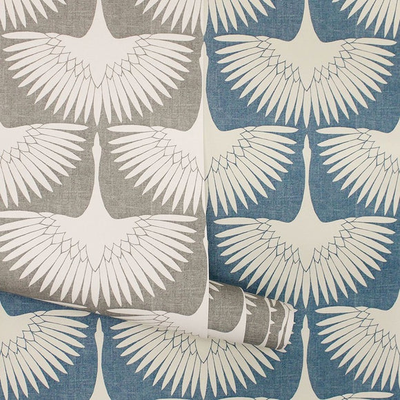 Tempaper & Co Feather Flock Removable Wallpaper 2Modern