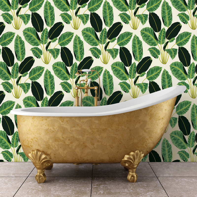 Hojas Cubanas Peel and Stick Wallpaper