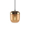 Acorn Pendant Light  option Amber Brass / Black