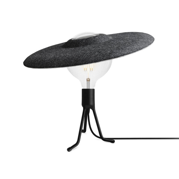 Shade Felt Adjustable Height Table Lamp