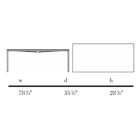 Florence Knoll Rectangular Dining Table