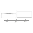 Florence Knoll Rectangular Dining Table