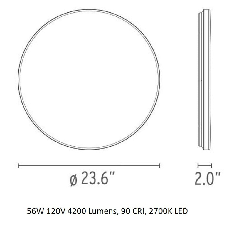 Clara Wall / Ceiling Light