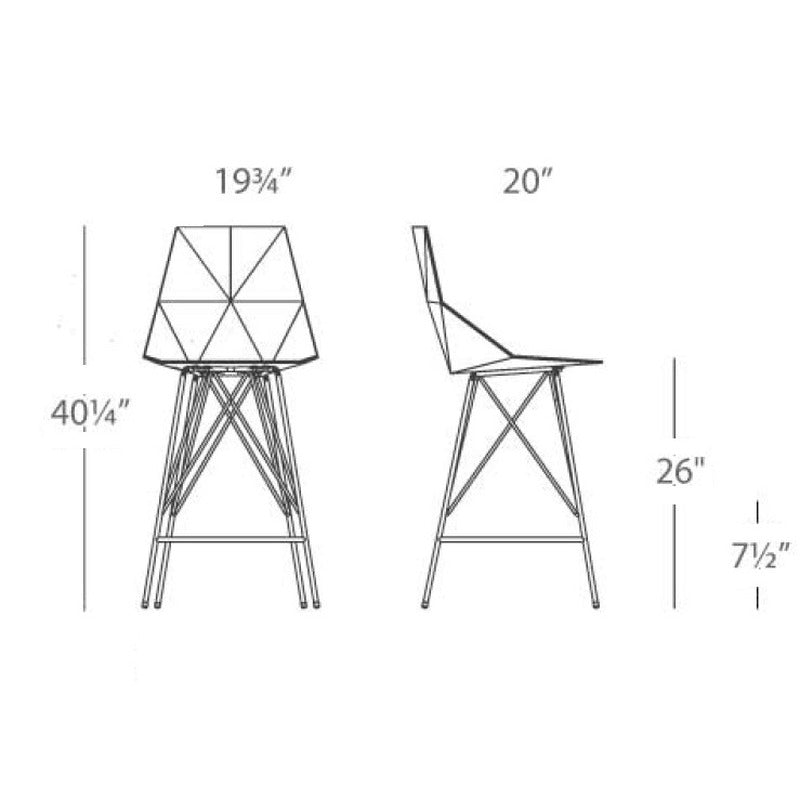Faz Outdoor Stool (Set of 4)
