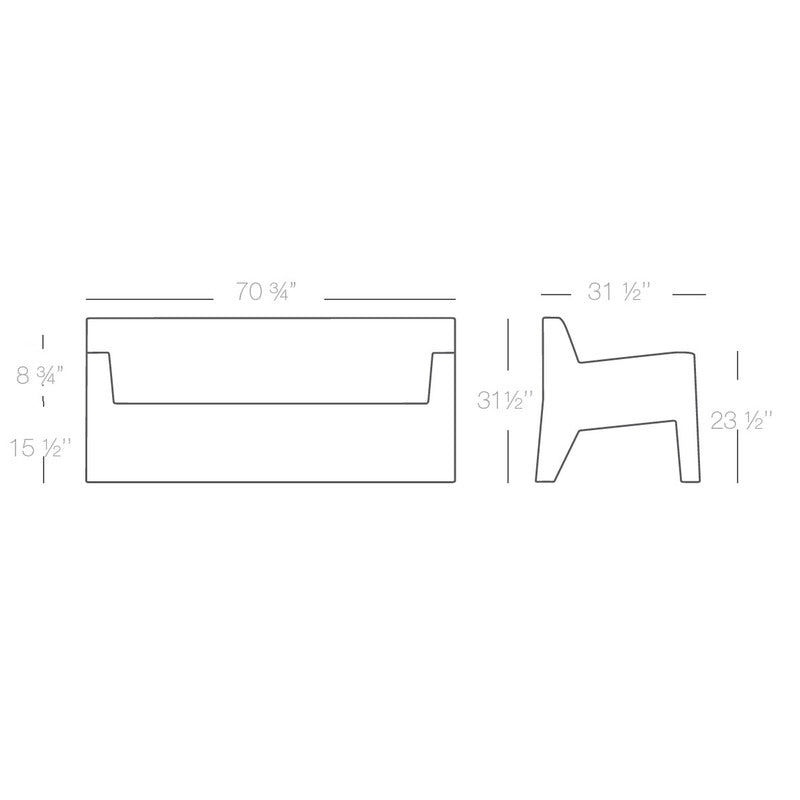 Jut Outdoor Sofa