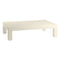 Jut Coffee Table  option Ecru - Basic