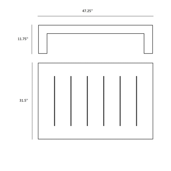 Jut Outdoor Coffee Table