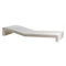 Jut Sun Chaise  option White - Basic
