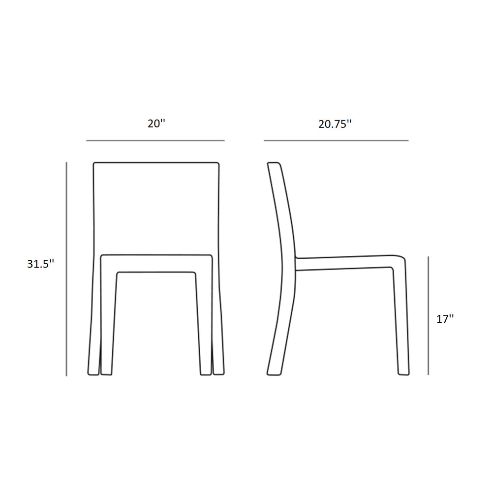Jut Outdoor Chair