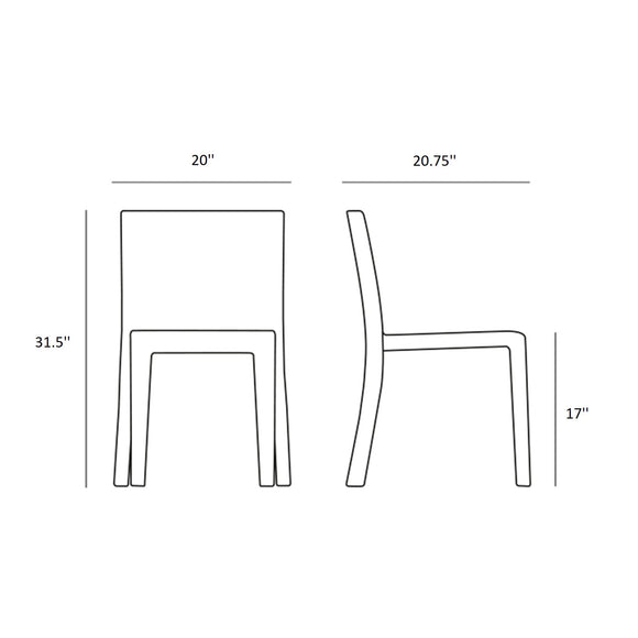 Jut Outdoor Chair