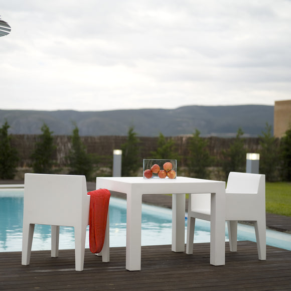 Jut Square Outdoor Table