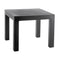 Jut Square Table  option Anthracite - Basic