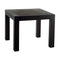 Jut Square Table  option Black - Basic