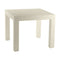 Jut Square Table  option Ecru - Basic