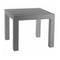 Jut Square Table  option Steel - Basic
