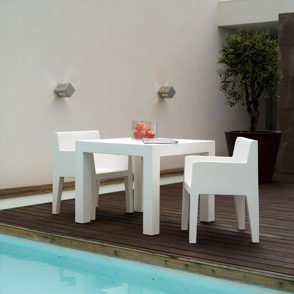 Jut Square Outdoor Table