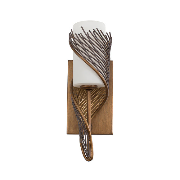 Flow Swirl Torchiere Wall Light