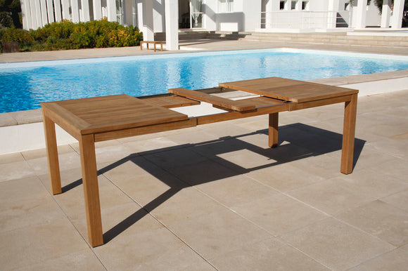Linear Extending Outdoor Table