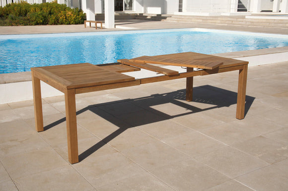 Linear Extending Outdoor Table