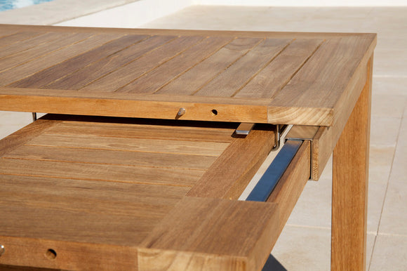 Linear Extending Outdoor Table