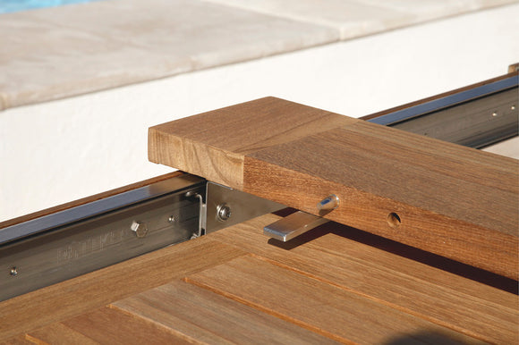 Linear Extending Outdoor Table