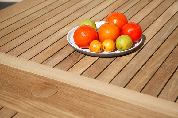 Linear Extending Outdoor Table
