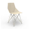 Faz Chair Stainless Steel Legs (Set of 4)  option Ecru