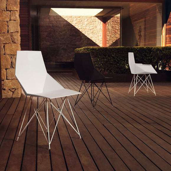 Faz Outdoor Chair Stainless Steel Legs (Set of 4)
