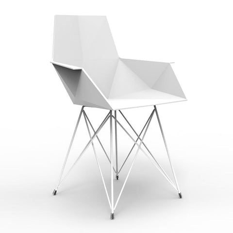 Faz Armchair Stainless Steel Legs (Set of 4)