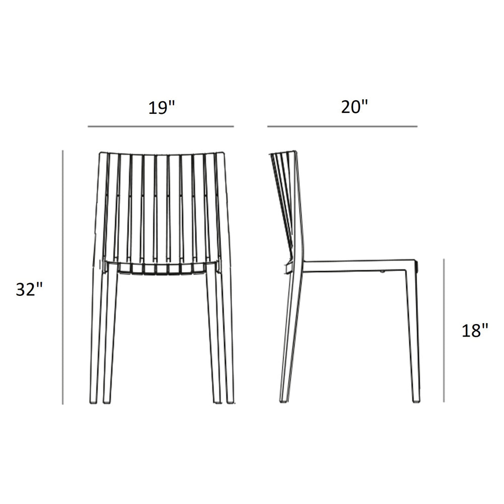 Spritz Outdoor Chair (Set of 4)