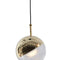 Dora Single Pendant Light  option Brass