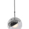 Dora Single Pendant Light  option Chrome