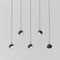 Dora 5 Pendant Light  option Black