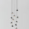Dora 12 Pendant Light  option Black