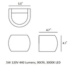 Castle Wall R Lamp