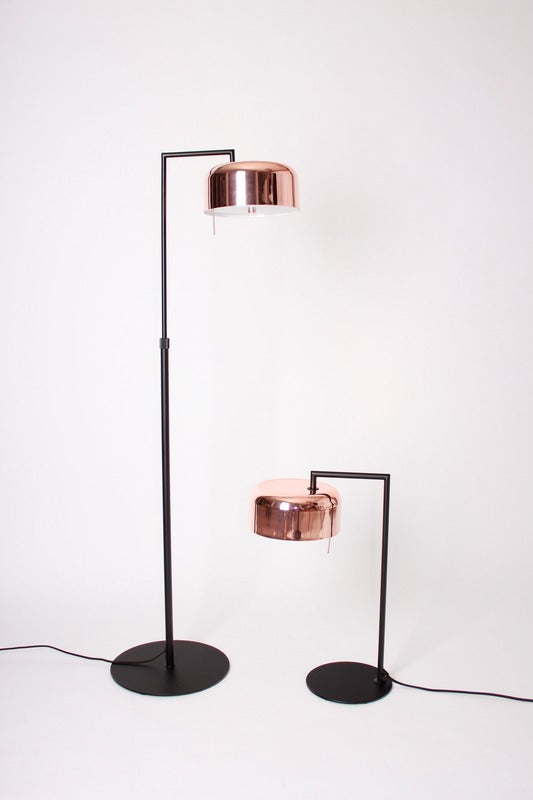 Brushed copper floor lamp hotsell