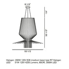 Allegro Assai Pendant Light