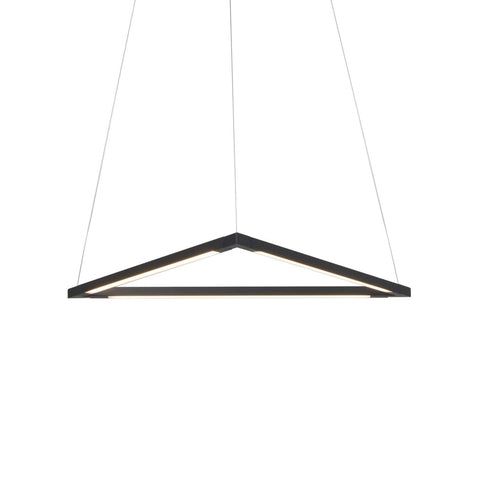 Z-Bar Triangle Pendant Light