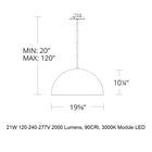 Yolo Pendant Light