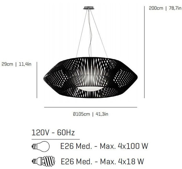 V Pendant Light