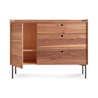 Peek 1 Door 3 Drawer Credenza