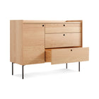 Peek 1 Door 3 Drawer Credenza